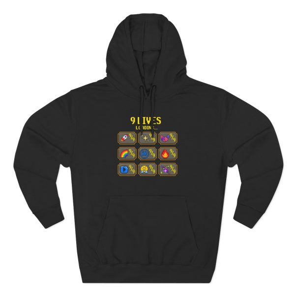 Alleycvt 9 Lives Cvtscape Three-panel Fleece Hoodie