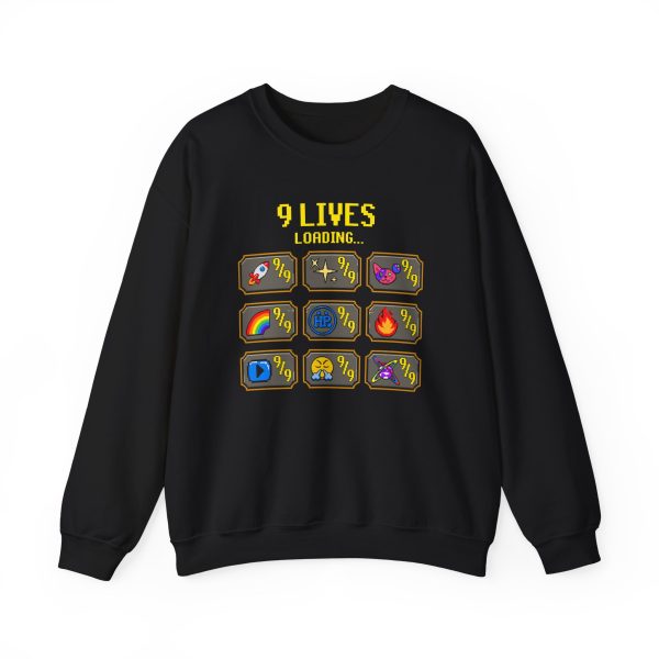 Alleycvt 9 Lives Cvtscape Unisex Heavy Blend™ Crewneck Sweatshirt